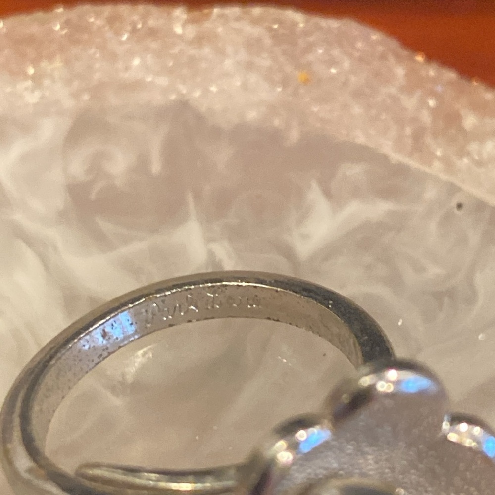 Parklane Silvertone Adjustable Ring. - image 4